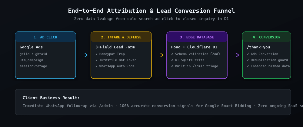 End-to-End Attribution and Lead Conversion Funnel